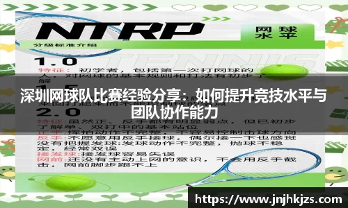 深圳网球队比赛经验分享：如何提升竞技水平与团队协作能力